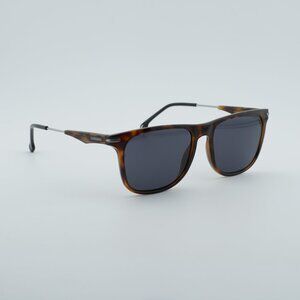 Carrera 276/S 086/IR Sunglasses Havana Square Frame, Grey Lenses